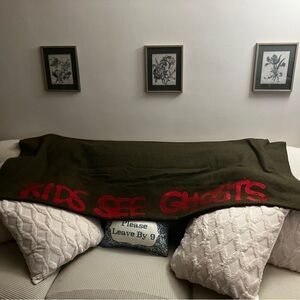 Kids See Ghost “LIMITED EDITION “ military wool blanket.